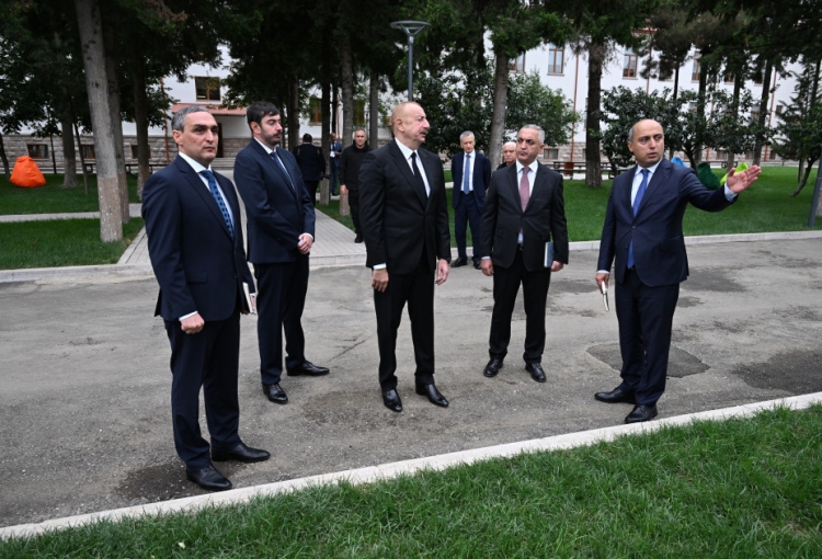 Xankəndidə Qarabağ Universitetinin açılışı olub -