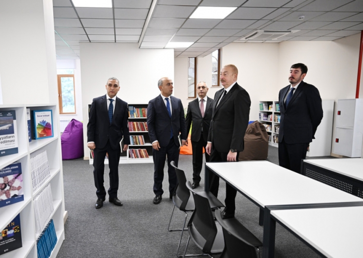 Xankəndidə Qarabağ Universitetinin açılışı olub -