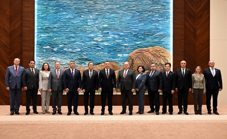 Ali Məhkəmənin sədri Qırğızıstanda səfərdə olub -