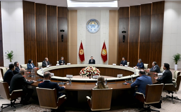 Ali Məhkəmənin sədri Qırğızıstanda səfərdə olub -