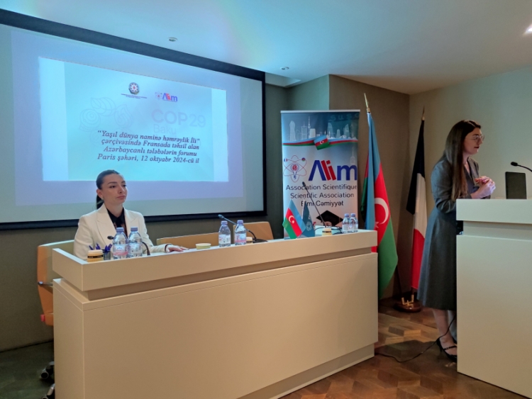 Fransada təhsil alan azərbaycanlı tələbələrin forumu keçirilib