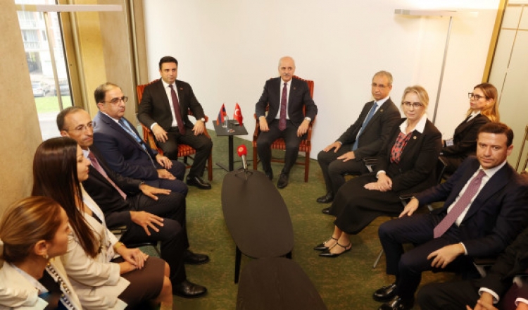 Numan Kurtulmuş Alen Simonyanla görüşüb