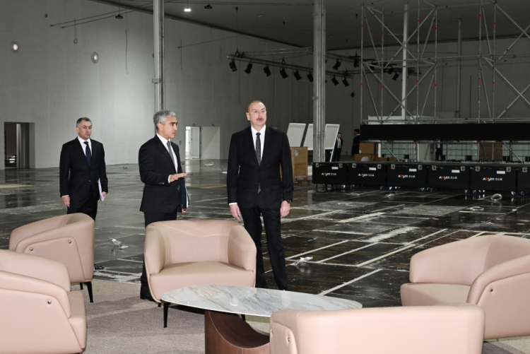 Prezident Bakı Olimpiya Stadionunda olub