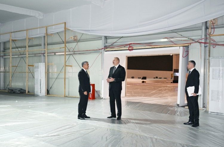 Prezident Bakı Olimpiya Stadionunda olub