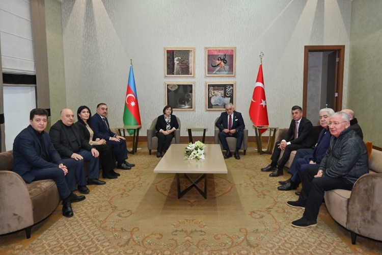 Sahibə Qafarova Türkiyəyə səfər edib
