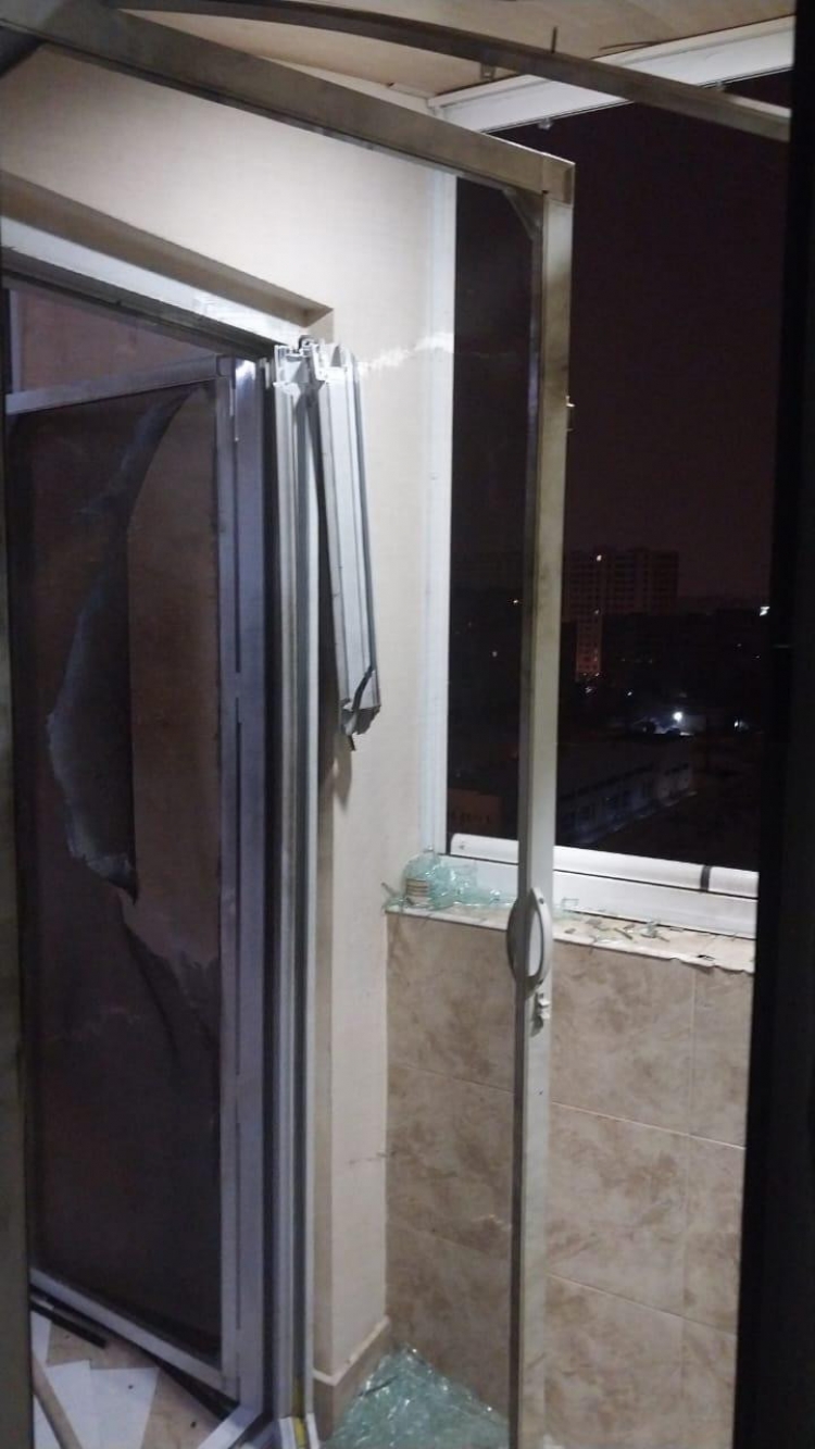 Bakıda yaşayış binasında partlayış baş verib -