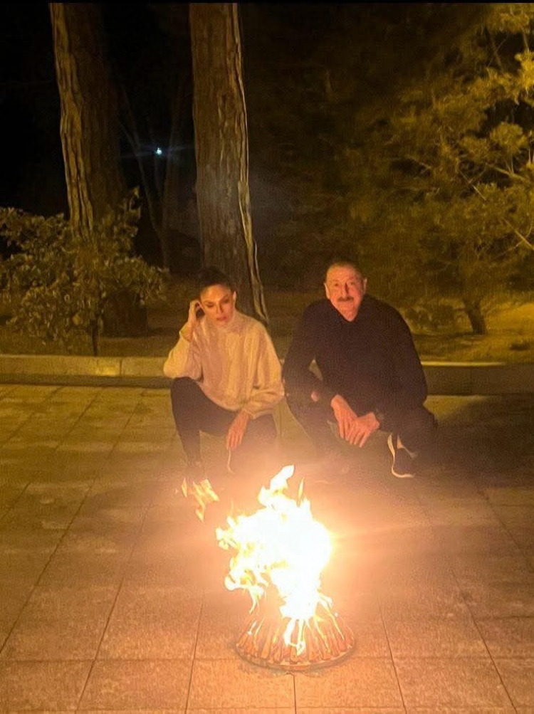 Mehriban Əliyeva Od çərşənbəsi ilə bağlı paylaşım edib -