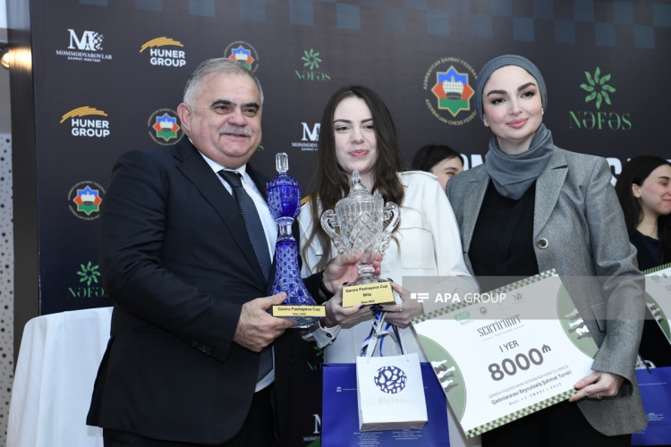 Qənirə Paşayevanın xatirəsinə həsr olunmuş şahmat turniri keçirilib