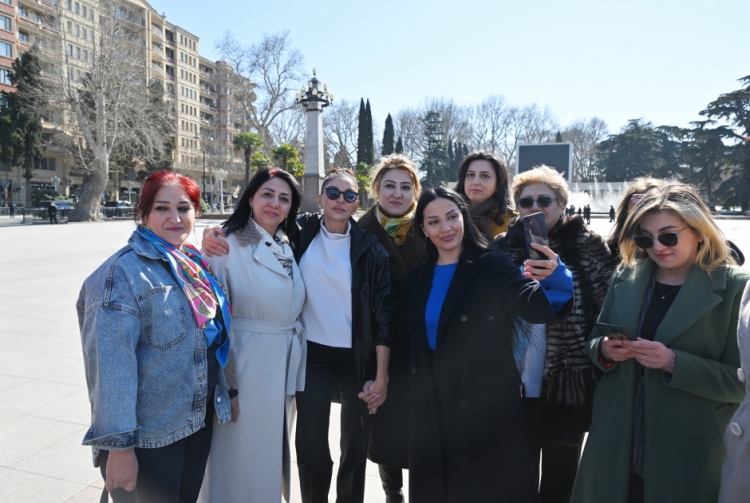 Mehriban Əliyeva Gəncəyə gedib -