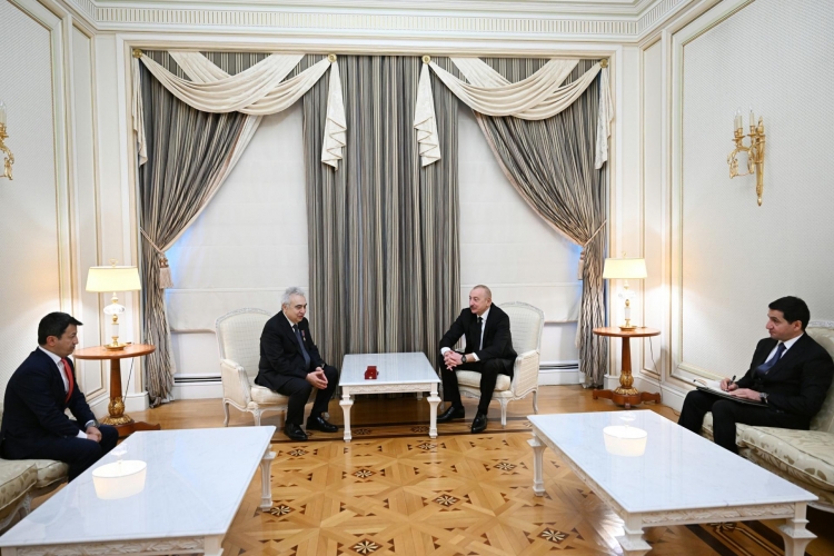 Prezident İlham Əliyev Beynəlxalq Enerji Agentliyinin icraçı direktorunu qəbul edib -