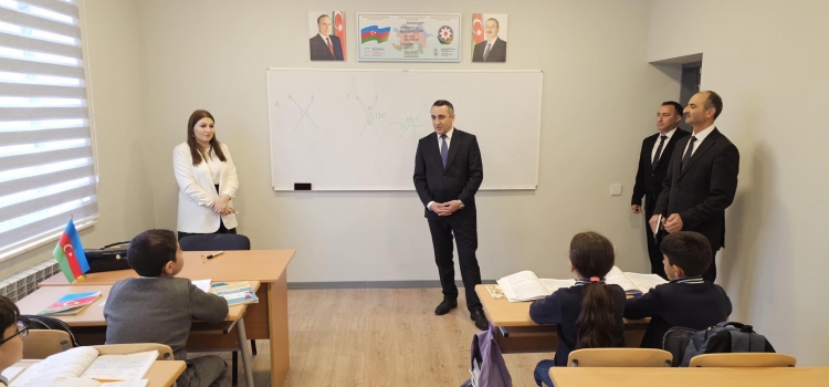 Suqovuşan və Sarıcalıdakı məktəblərdə tədris prosesinə başlanılıb -