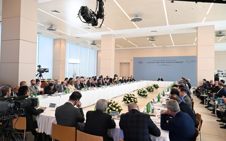ADA Universitetində forum keçirilib – Prezident tədbirdə iştirak edib