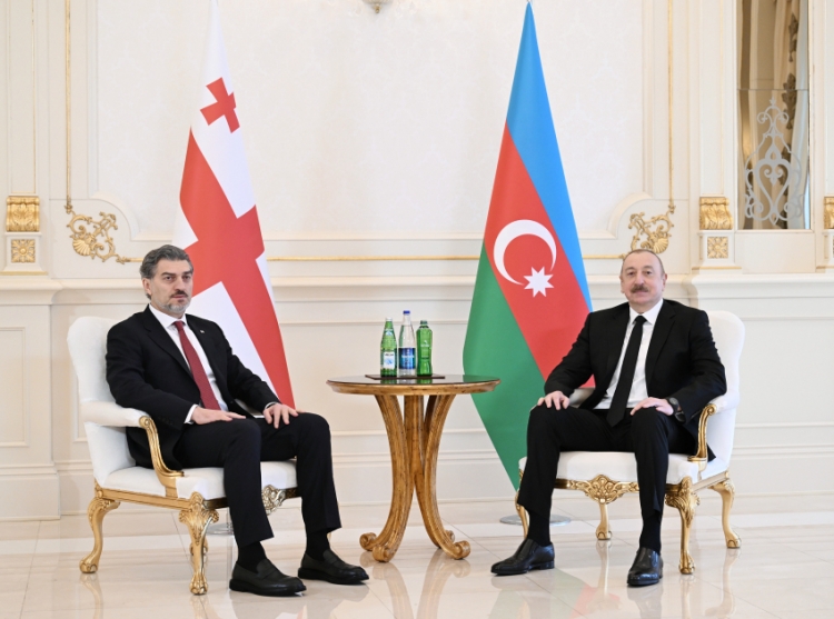 Azərbaycan və Gürcüstan prezidentləri görüşüblər