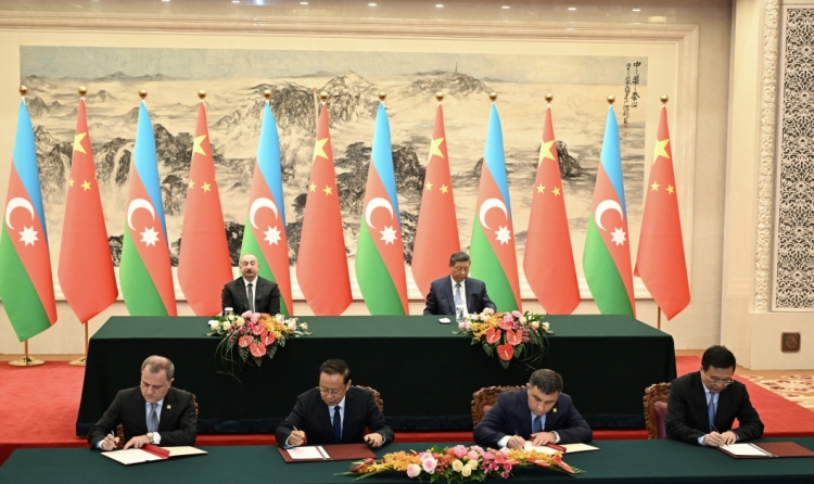 Pekində Azərbaycan-Çin sənədləri imzalanıb -