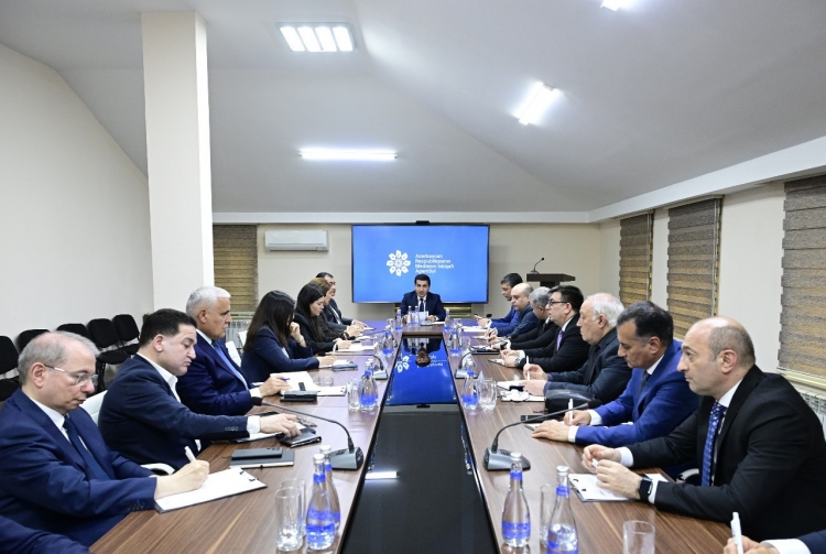 Prezidentin köməkçisi media subyektlərinin rəhbərləri ilə görüşüb