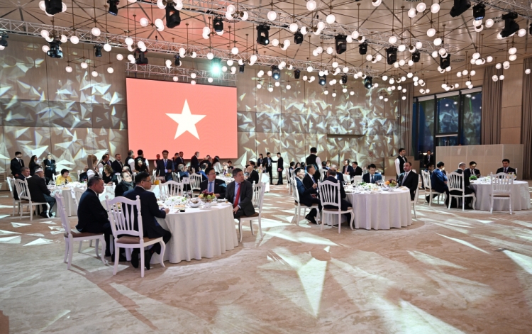 Prezidentin adından Baş katibin şərəfinə dövlət ziyafəti verilib -