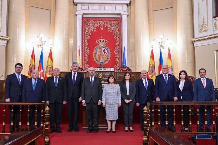 Sahibə Qafarova İspaniya Senatının sədri ilə görüşüb