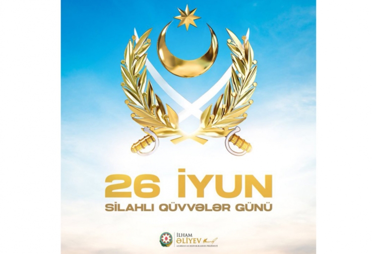 Prezident Silahlı Qüvvələr Günü ilə bağlı paylaşım edib