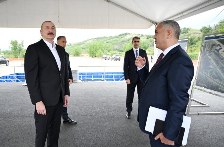 Xankəndi Dəmir Yolu və Avtovağzal Kompleksinin təməli qoyulub