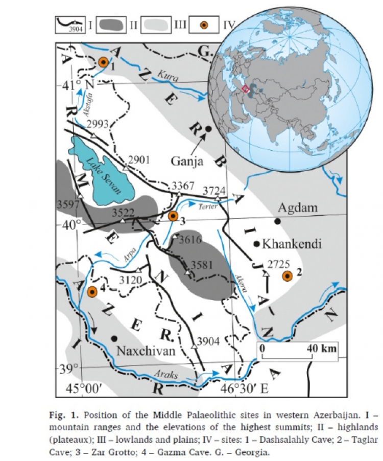 Azərbaycanda neandertallar obsidianı 10 müxtəlif yataqdan əldə ediblər