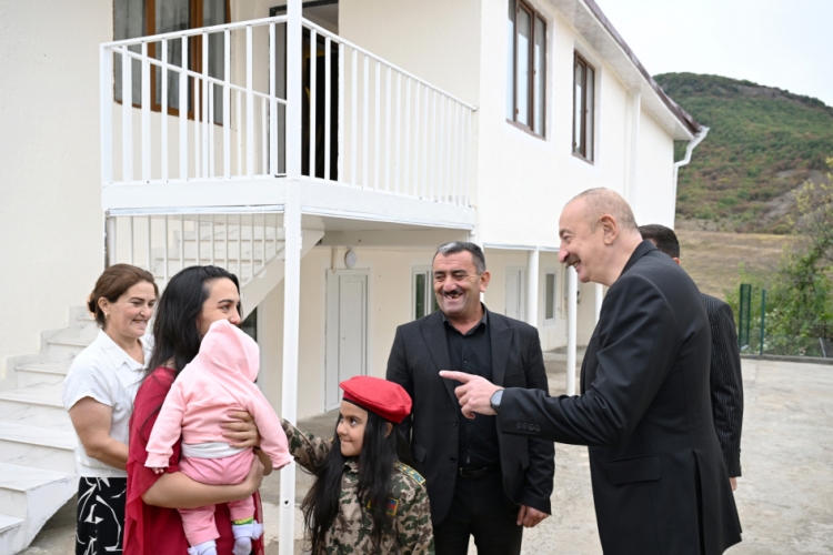 Prezident Xocalıda -