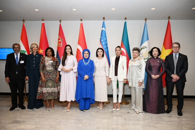 Mehriban Əliyeva BMT Baş Assambleyası çərçivəsində xüsusi sessiyada iştirak edib -
