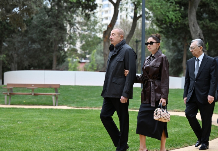 Bakıda yeni parkın açılışı olub -
