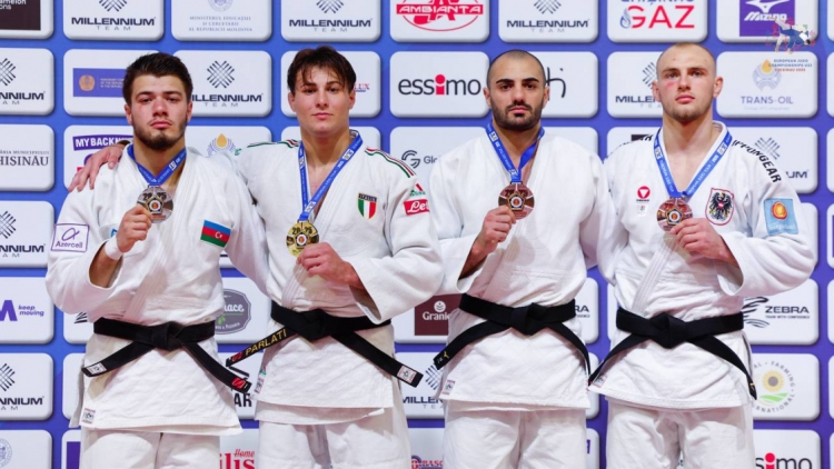 Cüdo millimiz Avropa çempionatında birinci olub