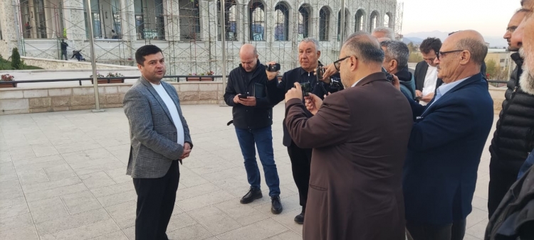 Qars, Ərzurum və İğdırdan olan jurnalistlər Qarabağa gəliblər