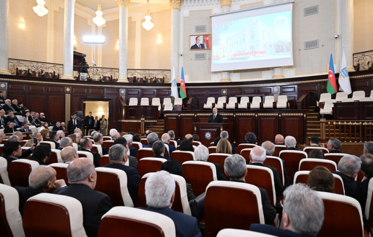 AMEA-nın 80 illik yubiley yığıncağı keçirilib: Prezident çıxış edib -
