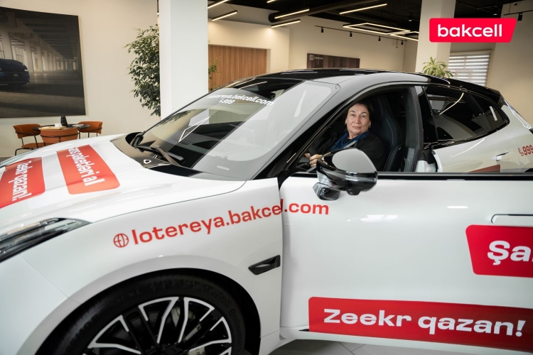“Bakcell”in lotereyasında 6-cı lüks avtomobil udulub