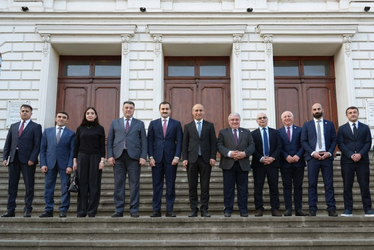 Emin Əmrullayev Gürcüstanda görüşlər keçirib