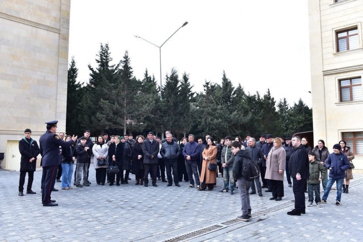 Polis Akademiyasında “Açıq qapı” günü təşkil olunub