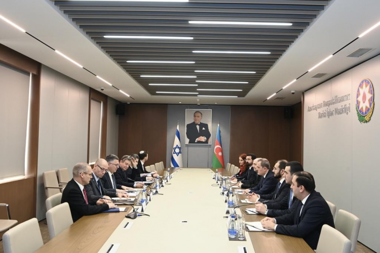 Azərbaycan və İsrail XİN rəhbərləri görüşüb
