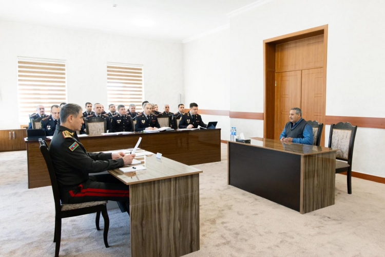 Vilayət Eyvazov Qəbələdə vətəndaş qəbulu və sıra baxışı keçirib