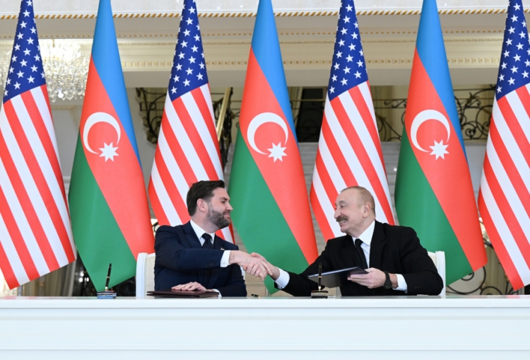 Azərbaycanla ABŞ arasında Strateji Tərəfdaşlıq Xartiyası imzalanıb