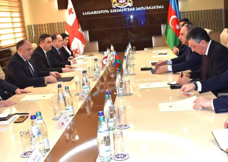 Kamran Əliyev Gürcüstana səfər edib