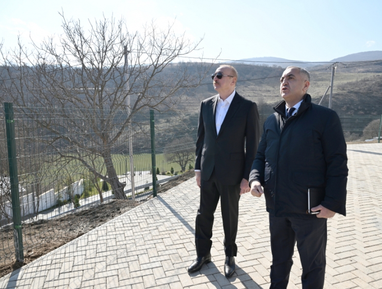 Prezident və xanımı Xocalıda –