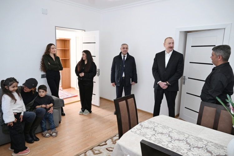 Prezident və xanımı Xocalıda –