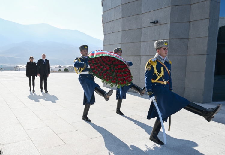 Xocalı Soyqırımı Memorialının açılışı olub