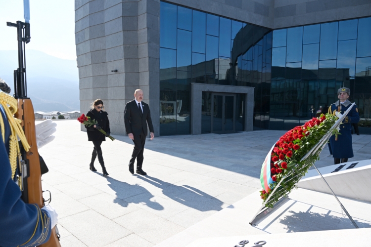 Xocalı Soyqırımı Memorialının açılışı olub