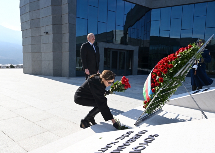 Xocalı Soyqırımı Memorialının açılışı olub