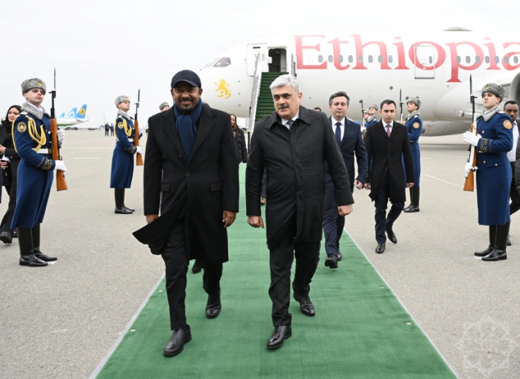 Efiopiyanın Baş naziri Azərbaycana səfər edib