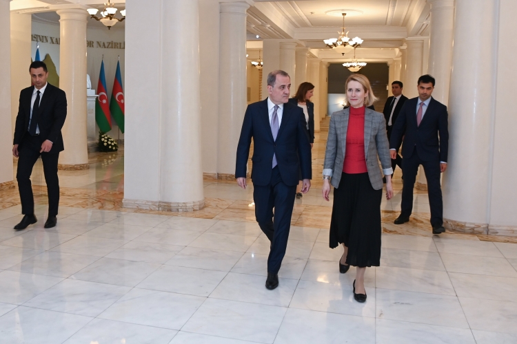 Ceyhun Bayramov Kaya Kallasla görüşüb
