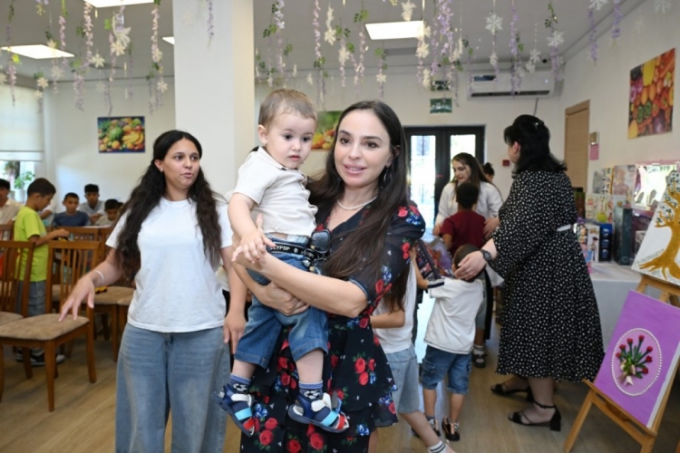 Leyla Əliyeva Şəkiyə gedib -